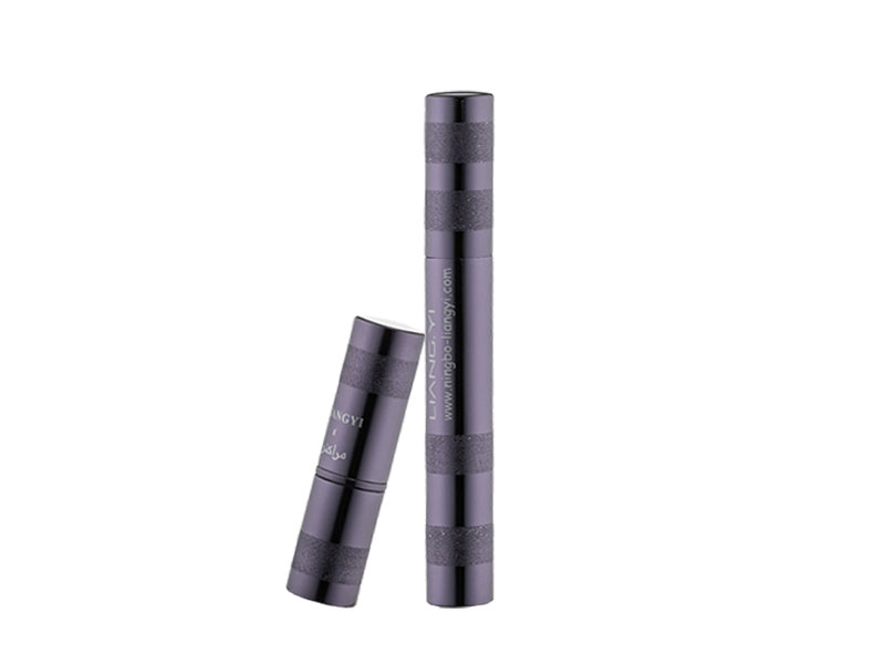 Dark brown Metal aluminum tube LM-632