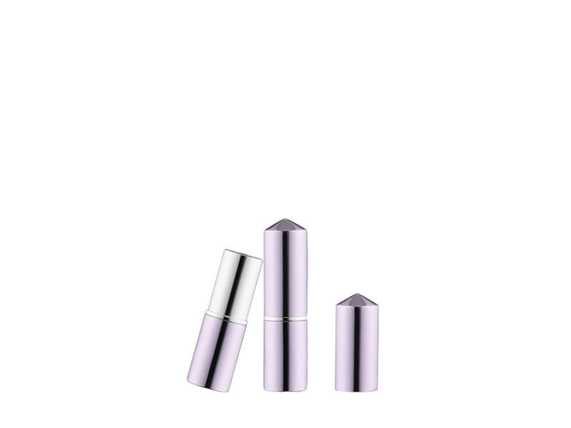 Pointed Round Tube Lipstick Metal Aluminum Tube LL-602