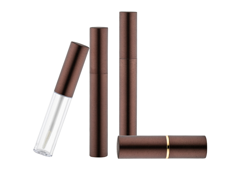 brown print Metal aluminum tube Combination LM-636