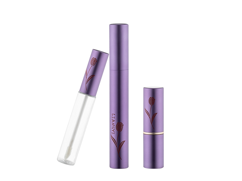 purple print Metal aluminum tube Combination LM-639